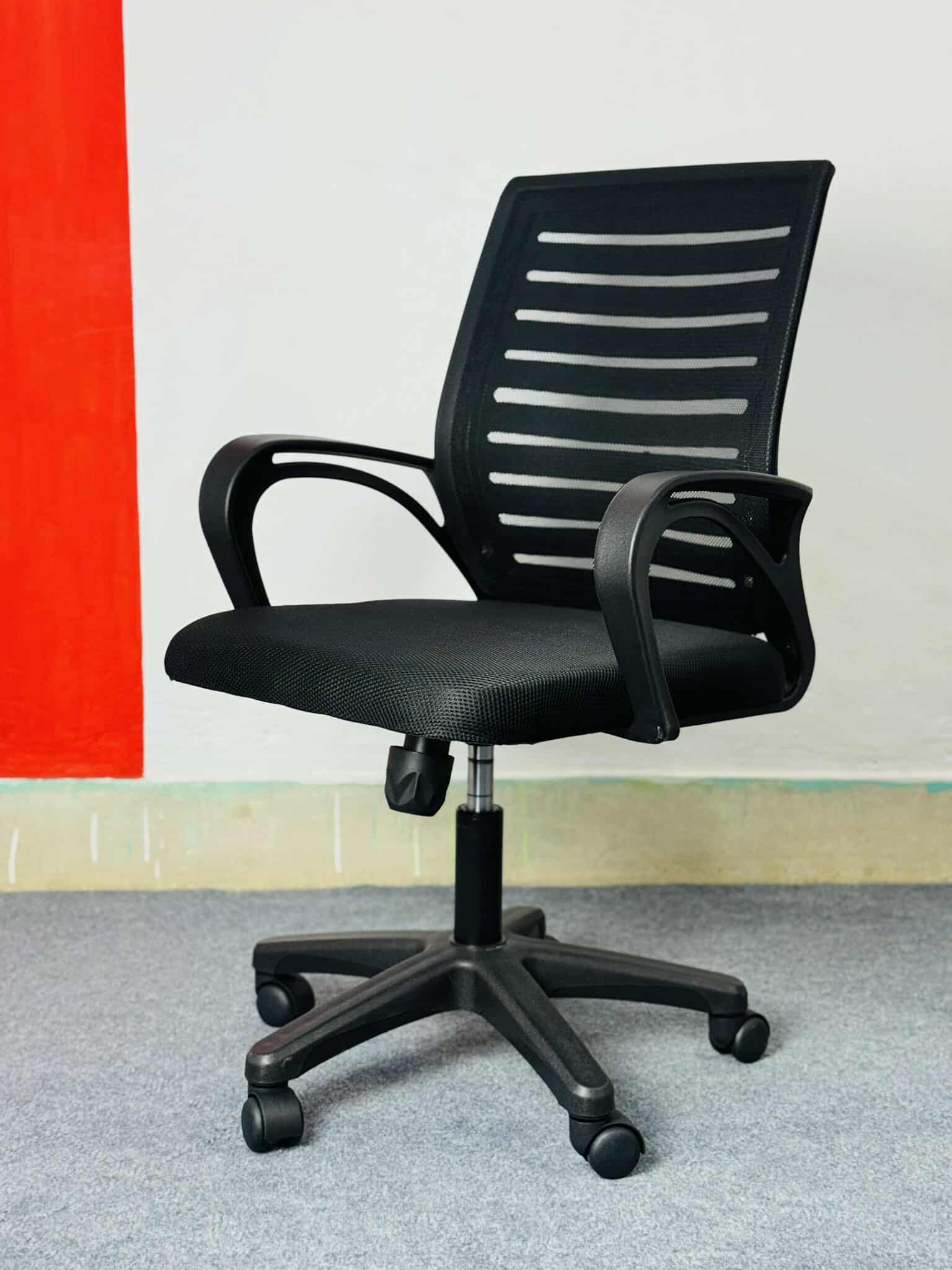 9k fiber body & strong fiber base / 9k office executive chair