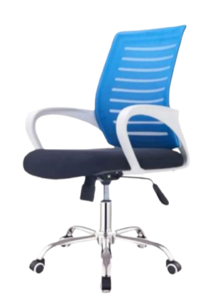 9k mesh chair White body/ 9k mesh chair white body.