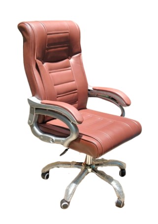Semi boss chair with Artificial leather./ Boss chair