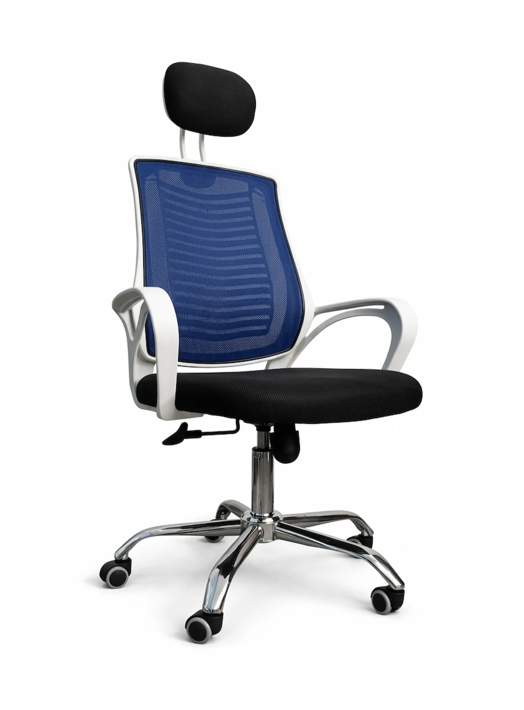 V-mesh White body/ V-mesh manager chair white body.